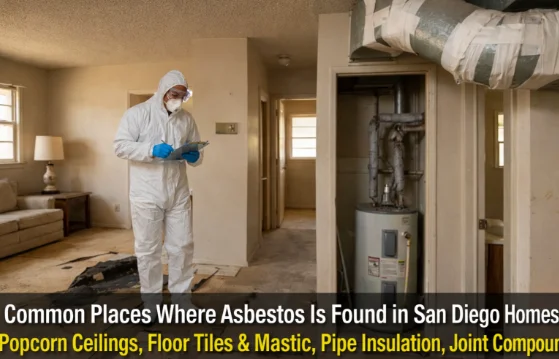 Asbestos Areas Found
